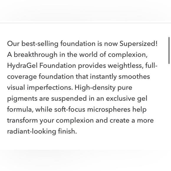 Doll 10 HydroGel foundation FAIR - Picture 5 of 8